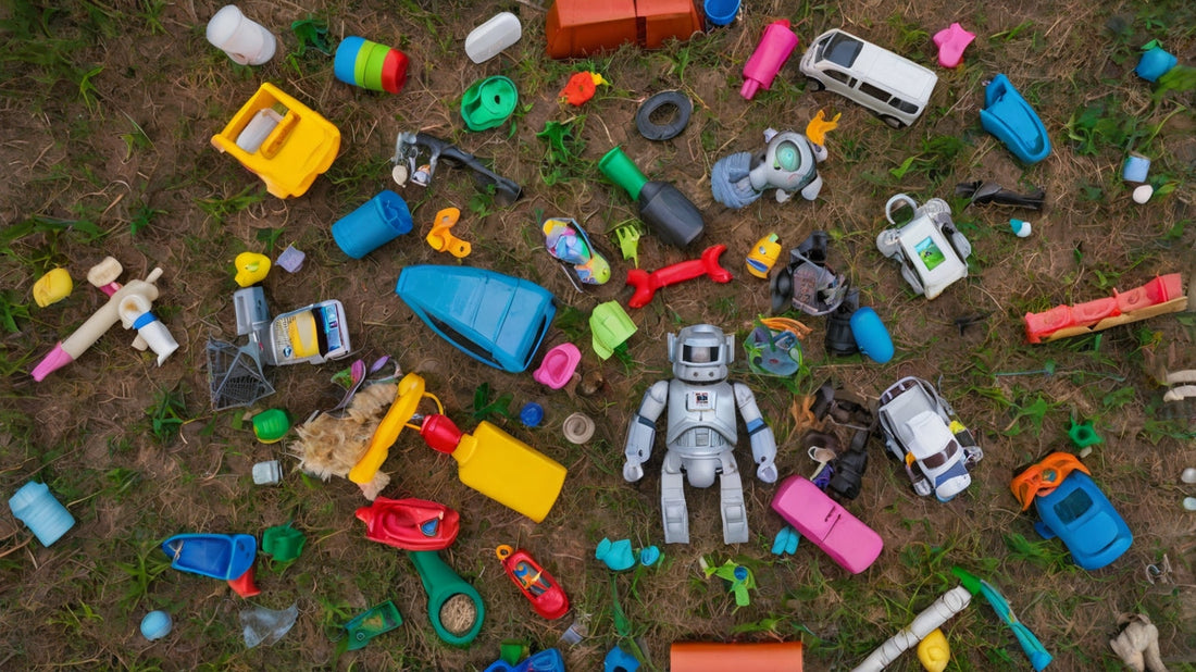90% of toys are made from a non-biodegradable material