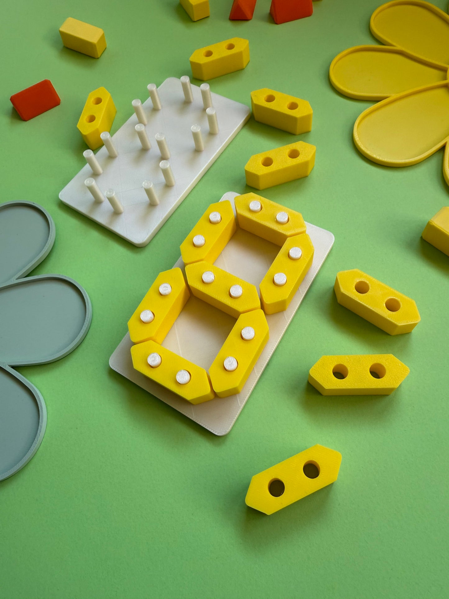 Montessori Number Game - 7 Segment Display