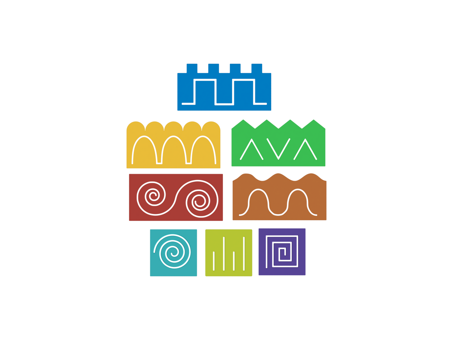 Tracing Geometry Shapes – 3D Printed Geometric Templates for Kids